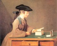 Chardin, Jean Baptiste Simeon - The House of Cards